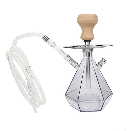 Diamond Transparent Hookah Pipe