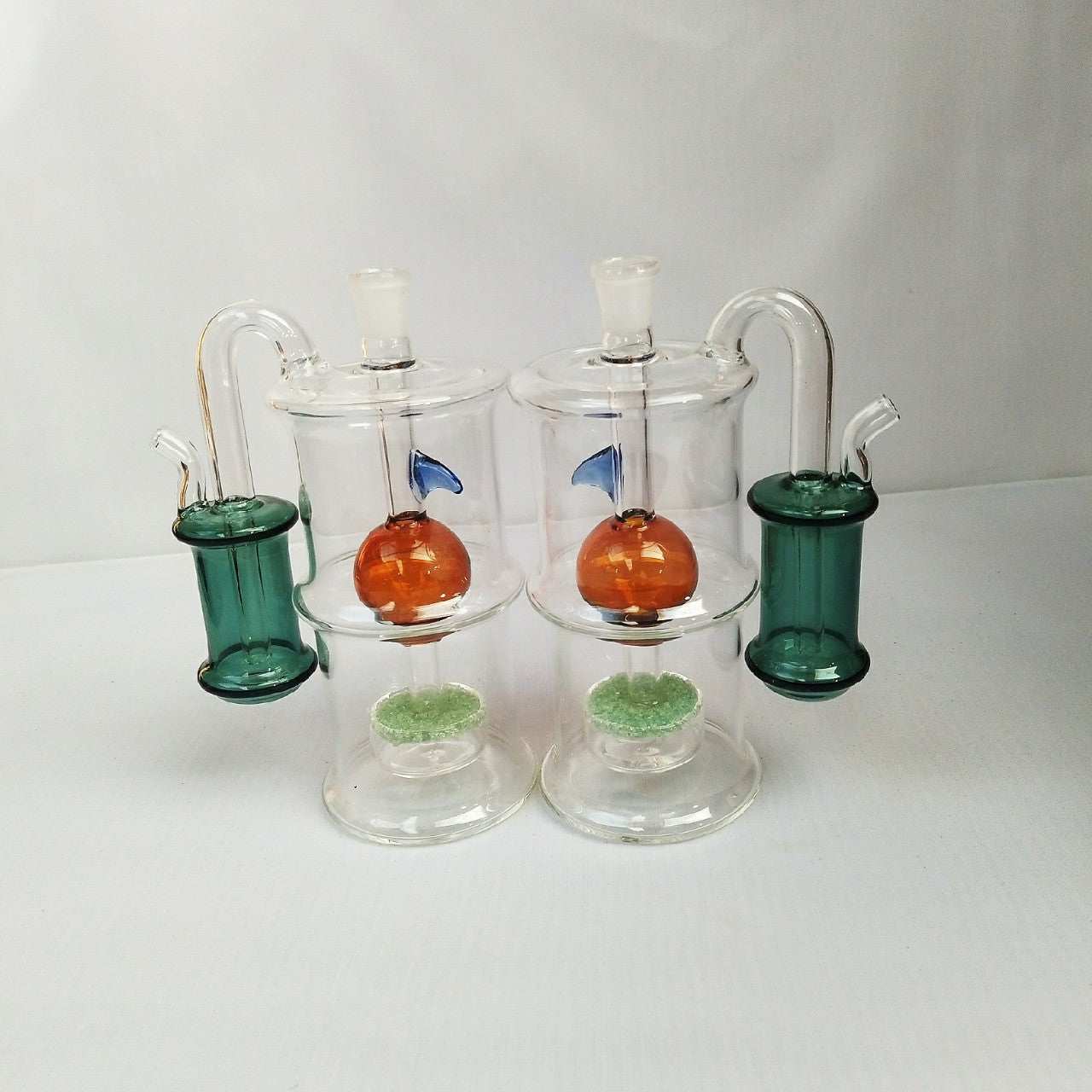 External Transparent Glass Water Pipe