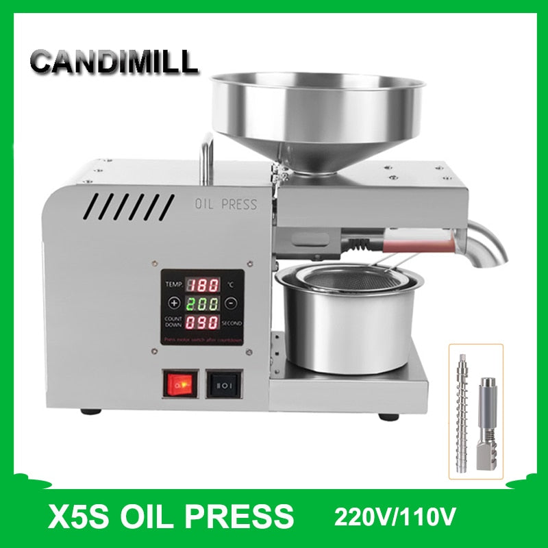 CANDIMILL X5S Automatic Oil Press Cannabis Extraction Machine