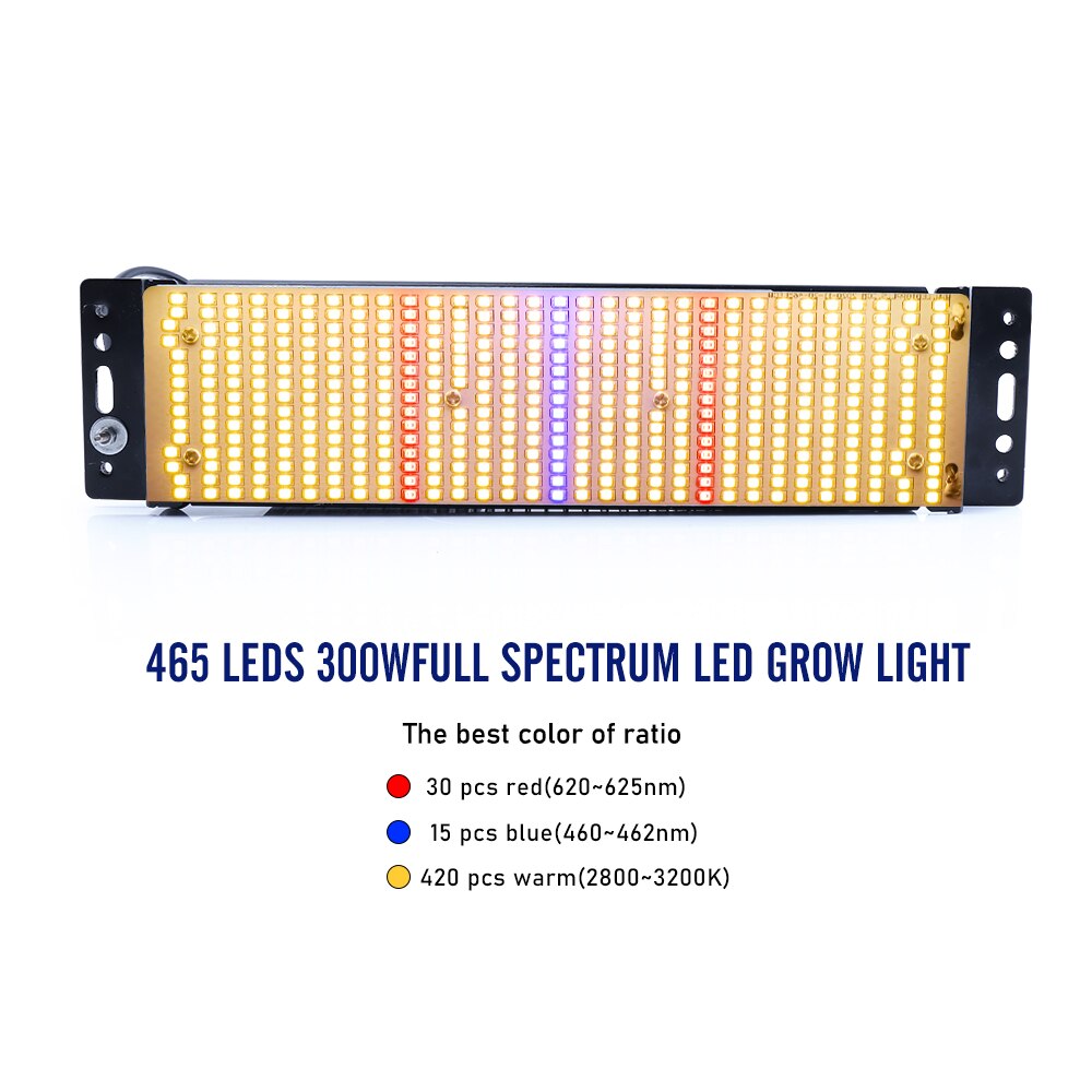 465 LEDs Full Spectrum 300W Phyto Grow Light