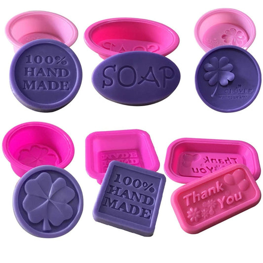 6PC Message Soap Molds