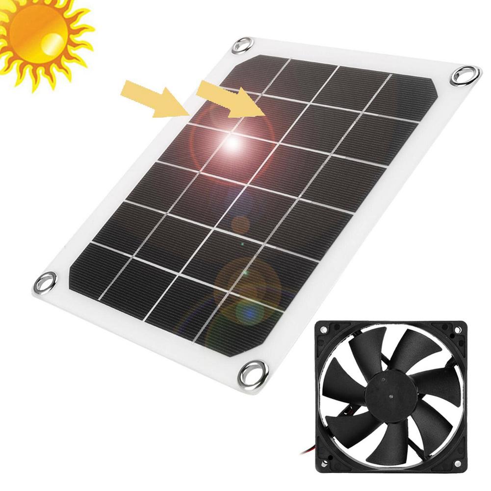 5V10W Solar Greenhouse Exhaust Fan