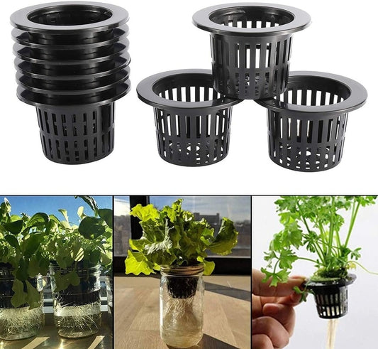 10pc Hydroponics Grow Mesh Net Planting Baskets