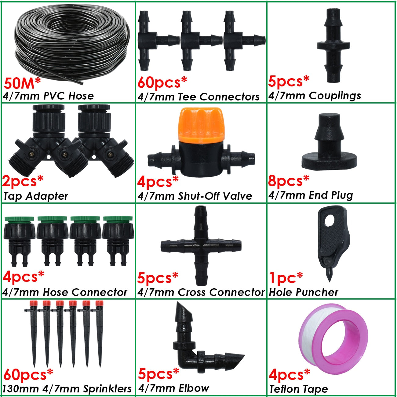 Automatic Drip Watering Irrigation Kit System