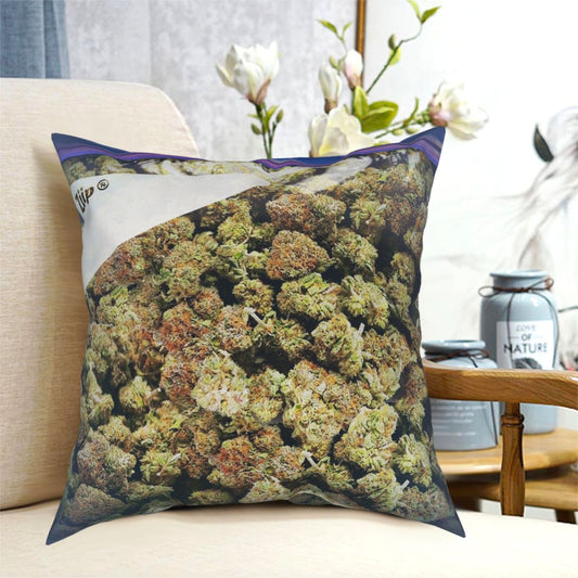 Weed Zip Lock Cannabis Extra Large Square Pillowcase