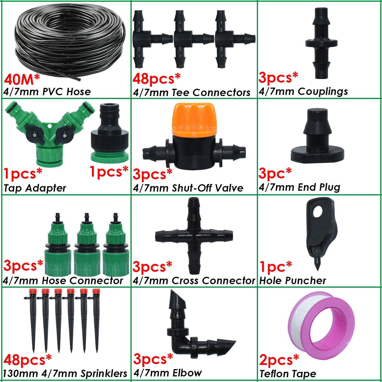 Automatic Drip Watering Irrigation Kit System