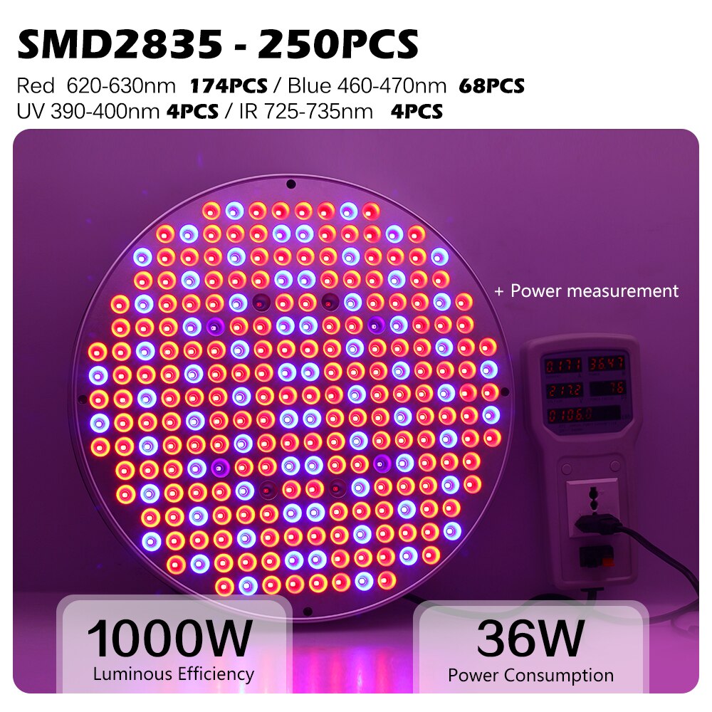 1000W  Full Spectrum Indoor LED Grow Light