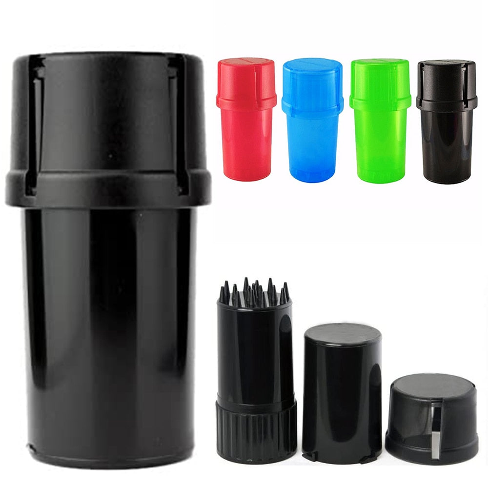 Colorful Plastic Grinder And Storage Cases