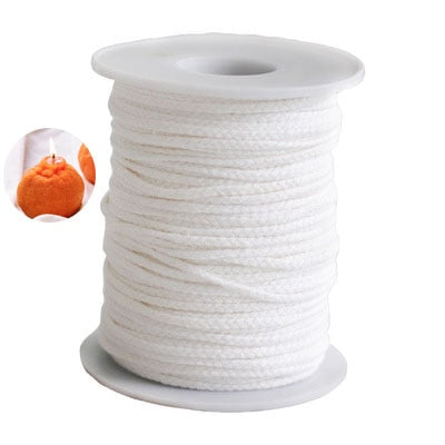 200 Foot Toll 61M Woven Cotton Candle Wick