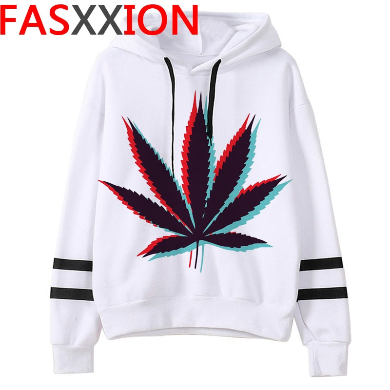 Assorted Funny Oversized Cannabis Leaf Hoodies
