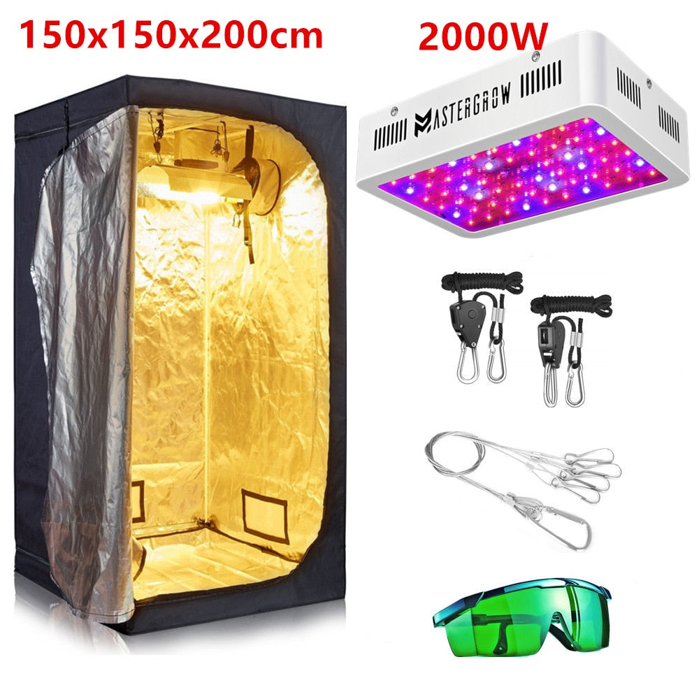 Complete 1000W 2000W Grow Tent Kit