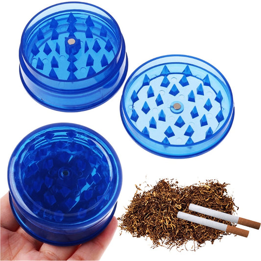 Colorful Plastic 3-layer Weed Grinder Grinder