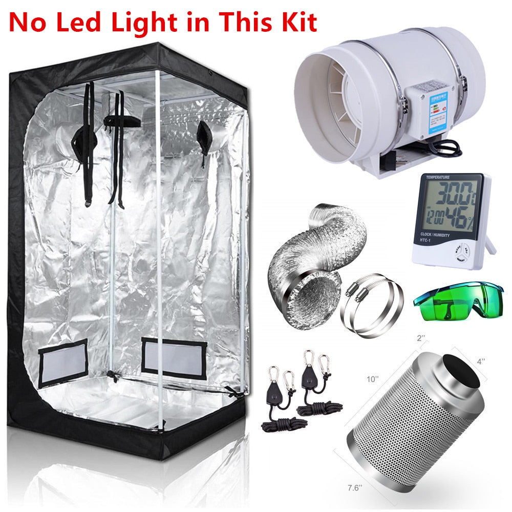 Grow Tent Room Complete Kit Hydroponic Growing System