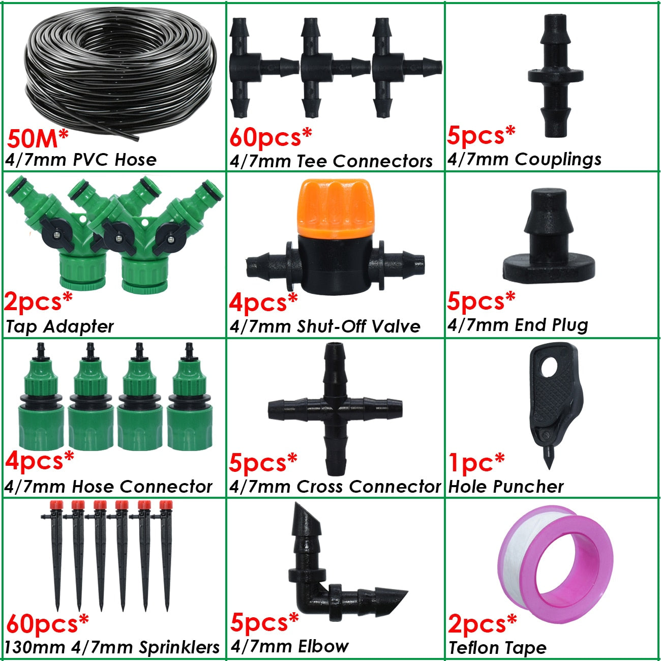 Automatic Drip Watering Irrigation Kit System