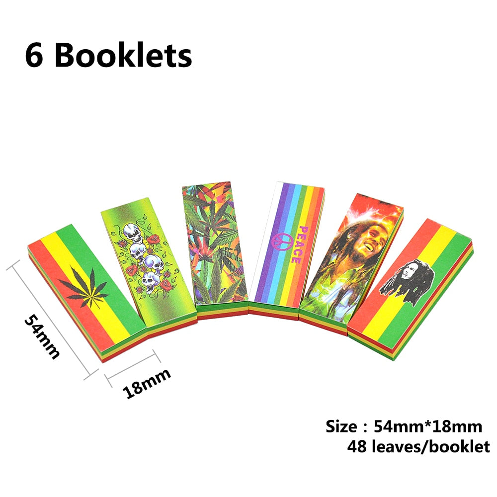 6 Booklets Bob Marley Smoke Set