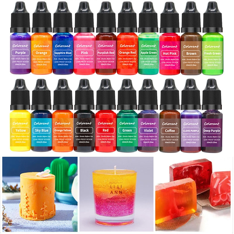 10ml Candle/Soap Vibrant Pigment Liquid Colorant