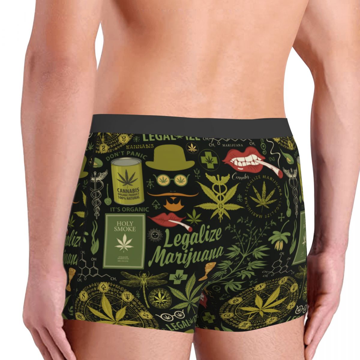 Cannabis Leaf Men's Underwear