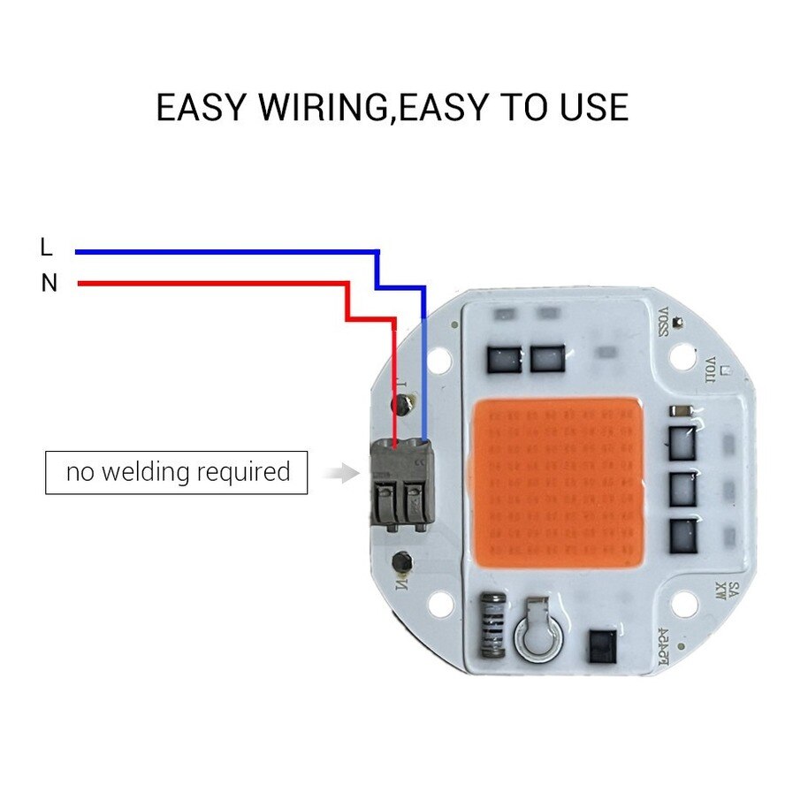 100W LED Chips