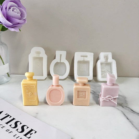 Perfume Bottle Shape Soap/Candle Molds