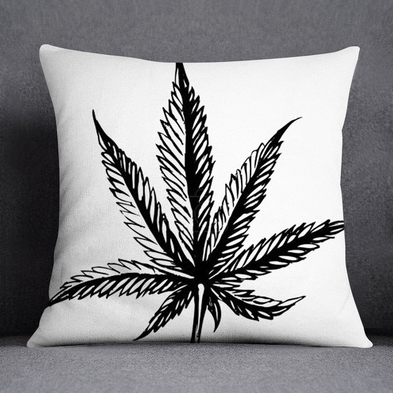 Assorted Weed Theme Pillow Cases
