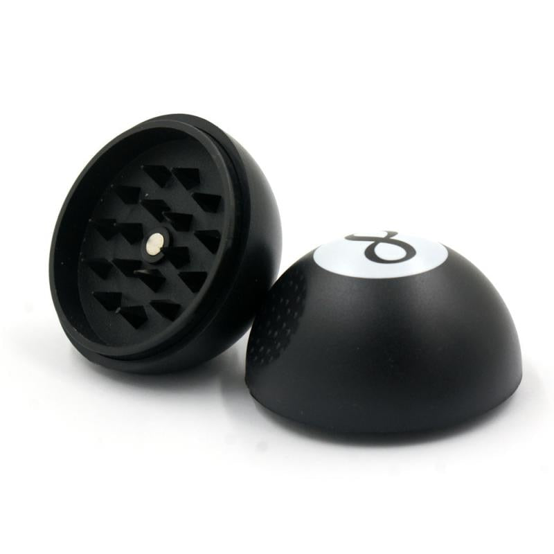 8-Ball Portable Plastic Weed Grinder