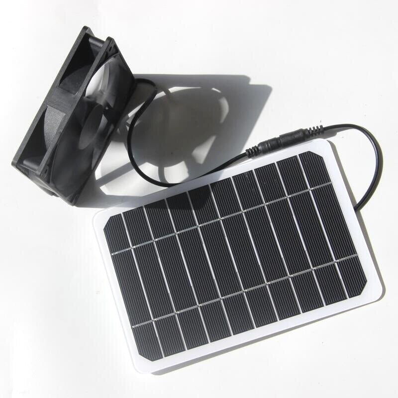 5V 6W Mini Solar Panel Fan Set