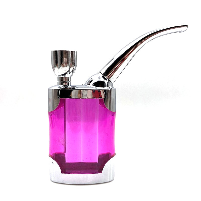 Assorted Colorful Mini Pocket Weed Water Filter Smoking Pipe