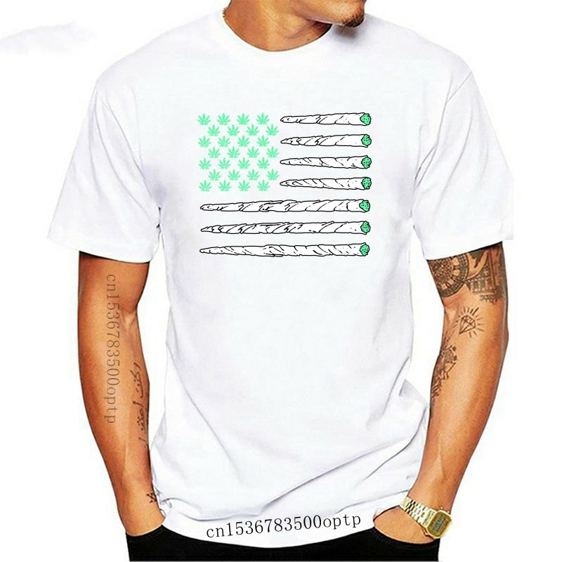 Cannabis Leaf Joint T-shirt