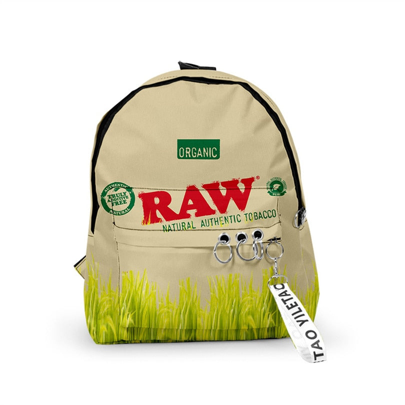 Raw Natural Rolling Papers Backpacks In Assorted Styles