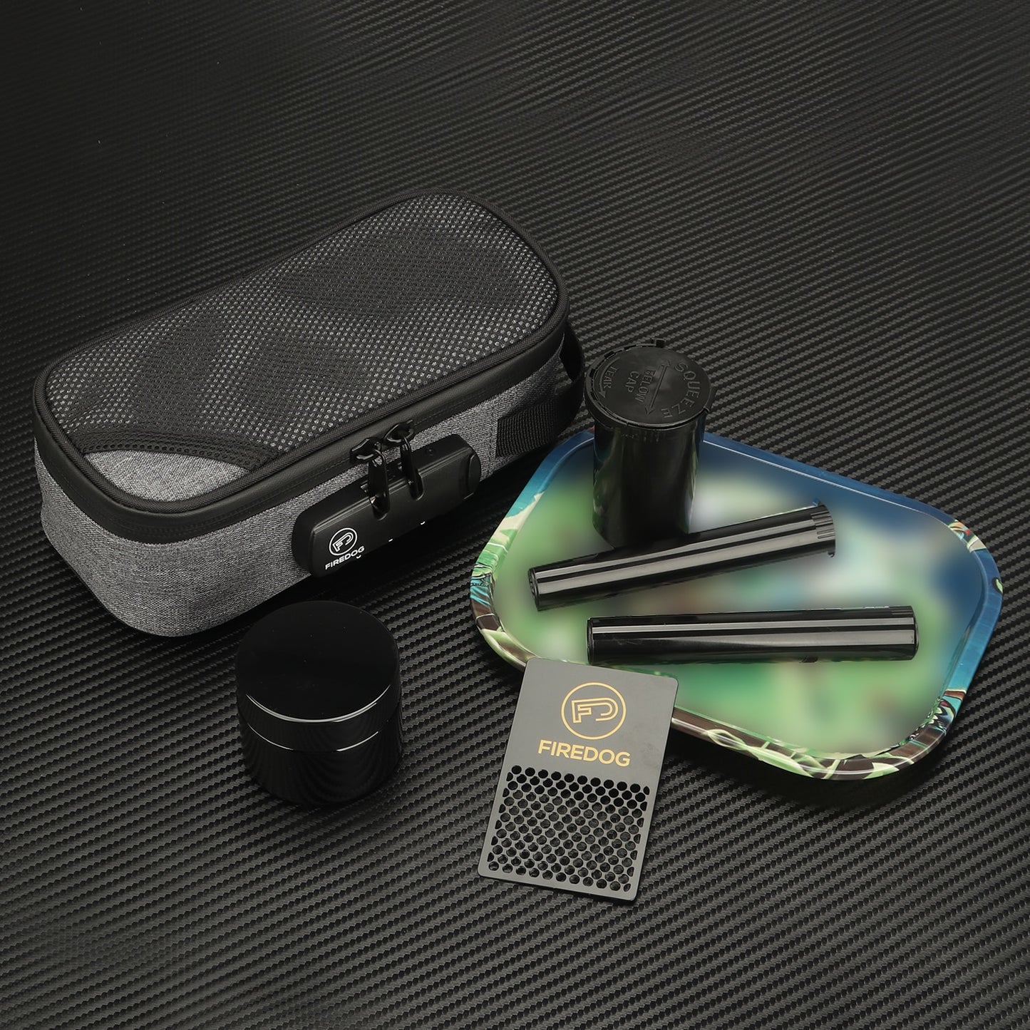 Smell Proof Weed Stash Kit with Combination Lock