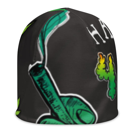 420 Collection All-Over Print Beanie