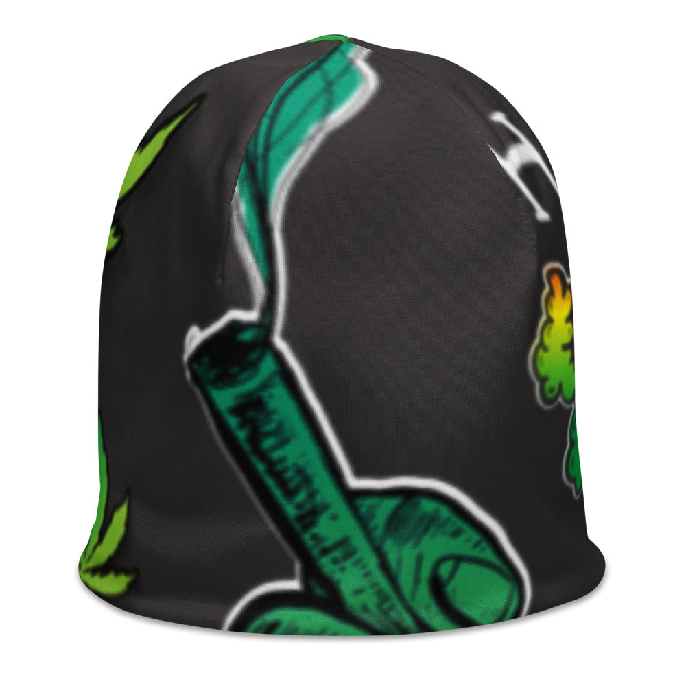 420 Collection All-Over Print Beanie