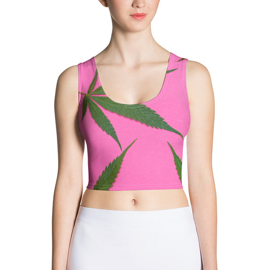 Pink Sativa Collection Crop Top