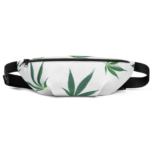 White Indica Collection Fanny Pack