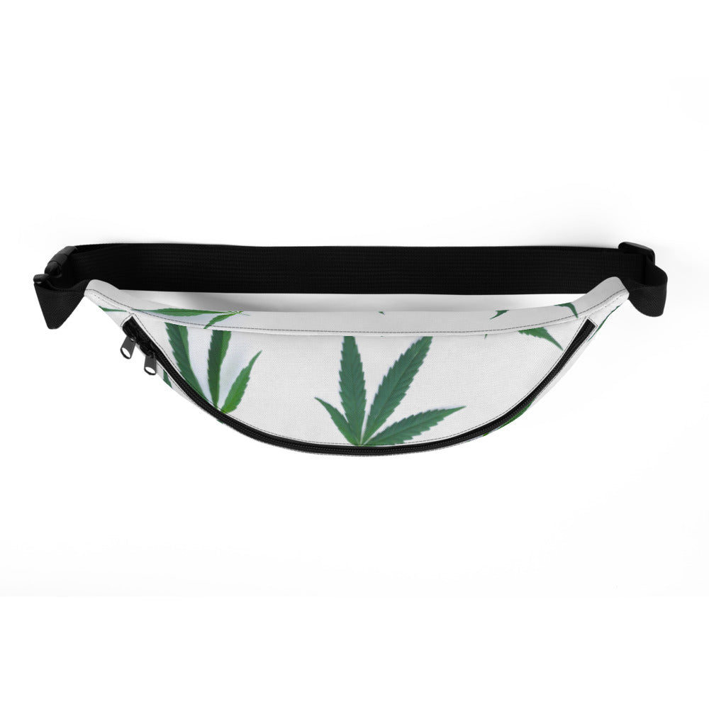 White Indica Collection Fanny Pack