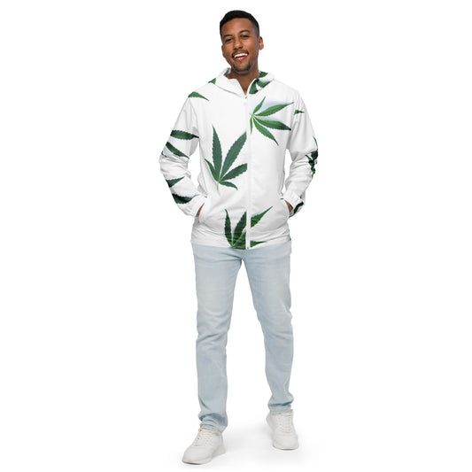 White Indica Collection windbreaker