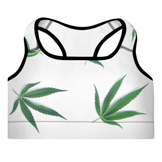 White Indica Collection Padded Sports Bra