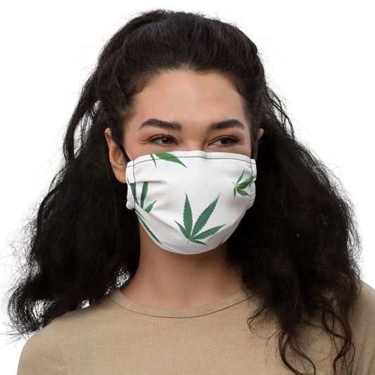 White Indica Collection Premium face mask