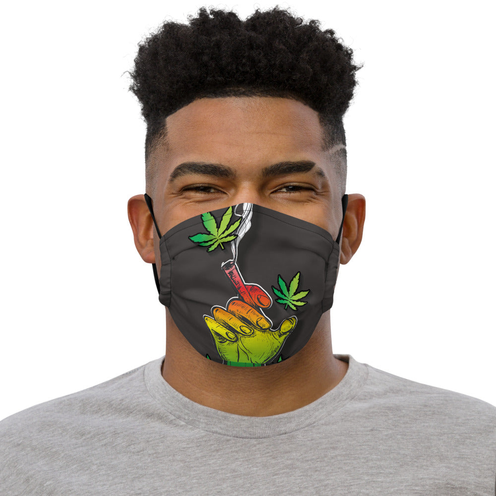 Black Smoke Collection Premium face mask