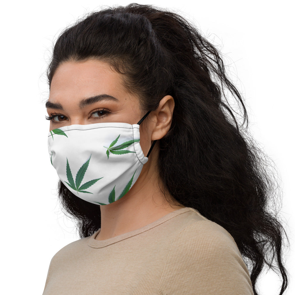 White Indica Collection Premium face mask