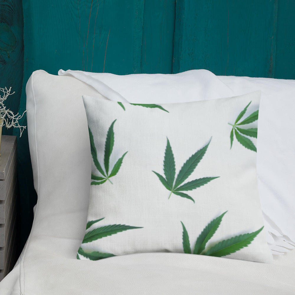 Love, Weed, Happiness Collection Premium Pillow