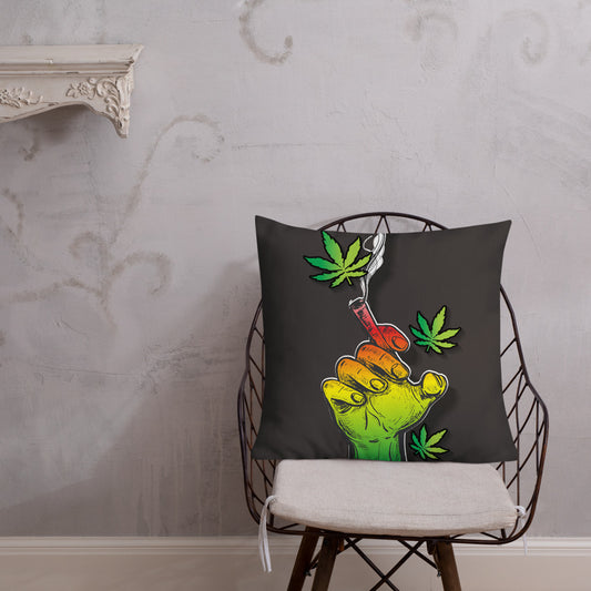 Black Smoke Collection Premium Pillow