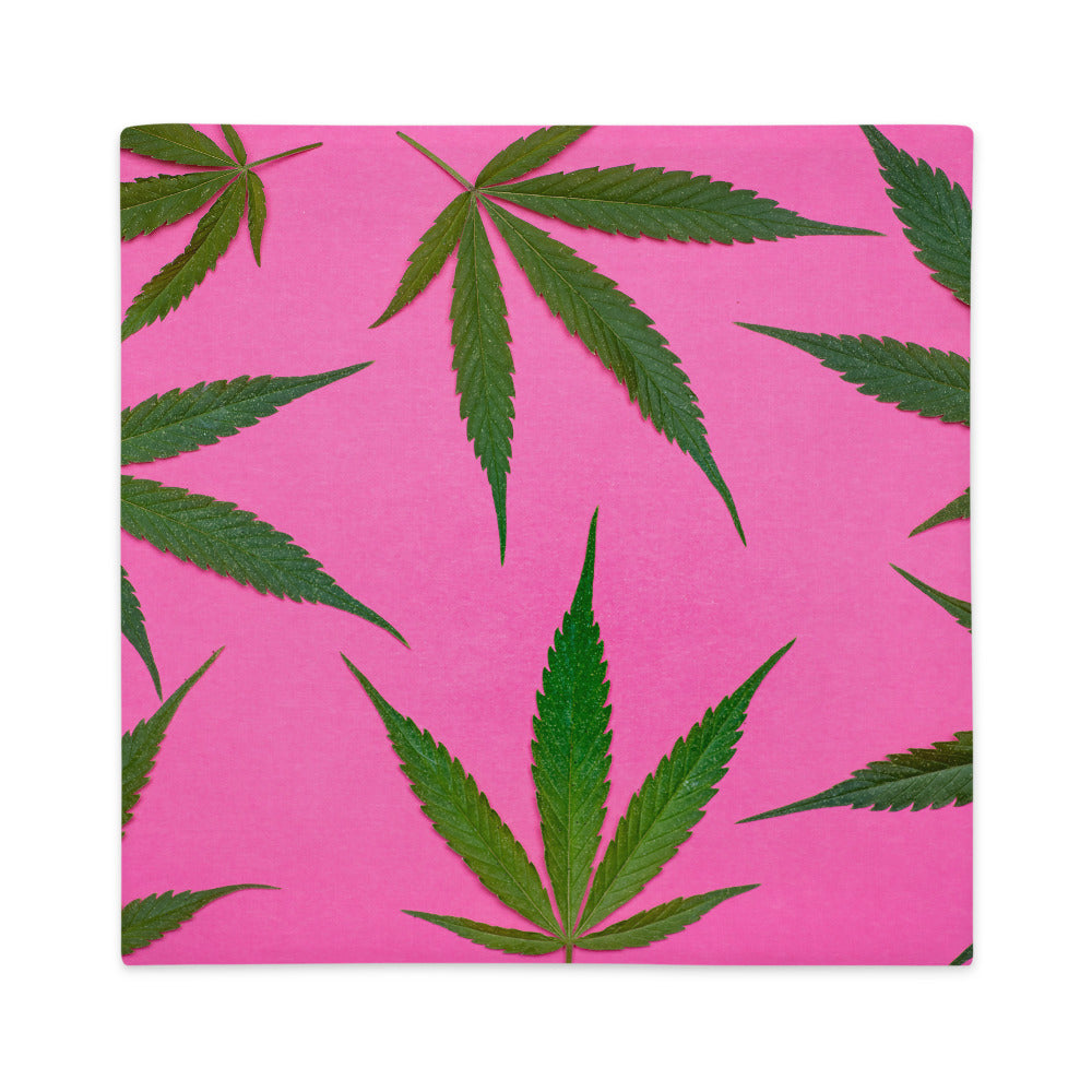 Pink Sativa Collection Premium Pillow Case