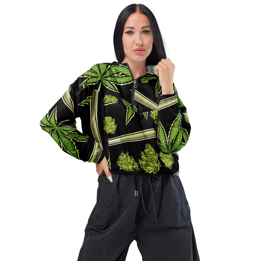 Bud Collection Women’s cropped windbreaker