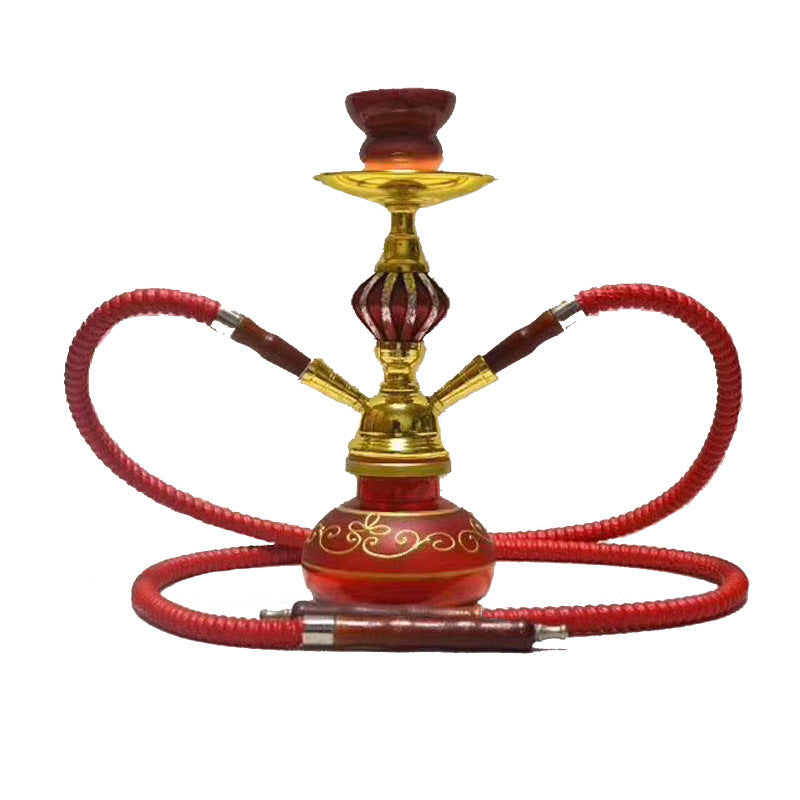 Colorful Bar KTV Double Pipe Full Hookah Sets