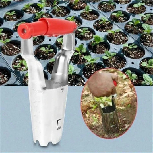Seedling Transplanter/Extractor Planting Tool