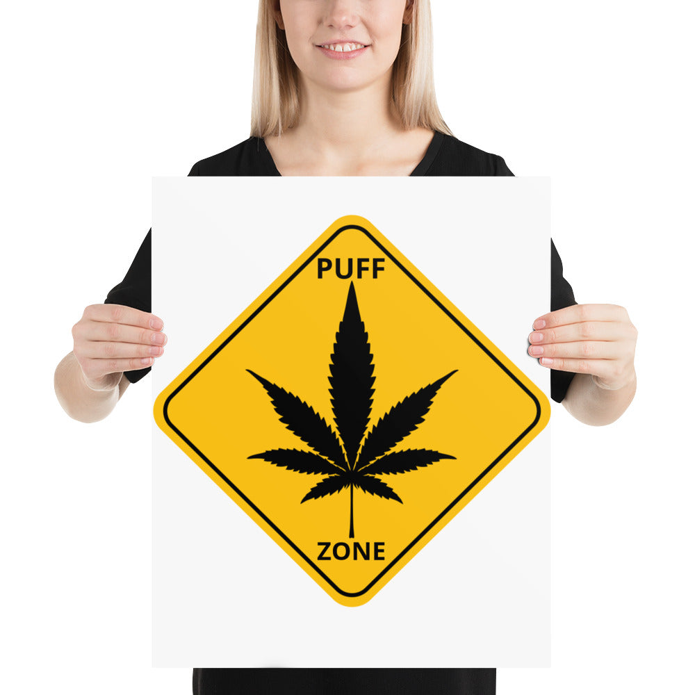 Puff Zone Poster