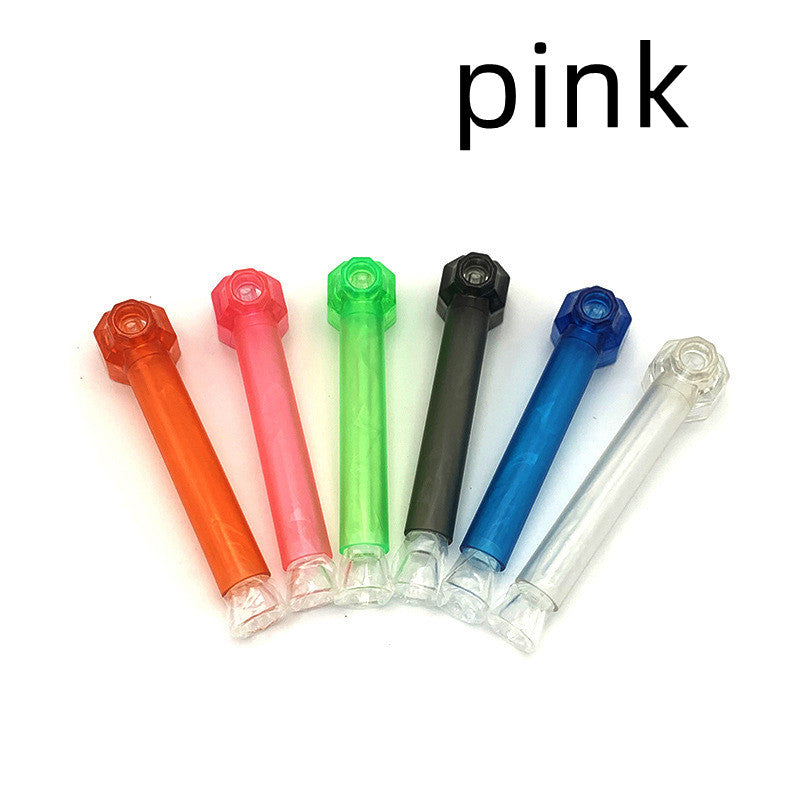 Top Puff Colorful Bottle Lid Bong Pipes