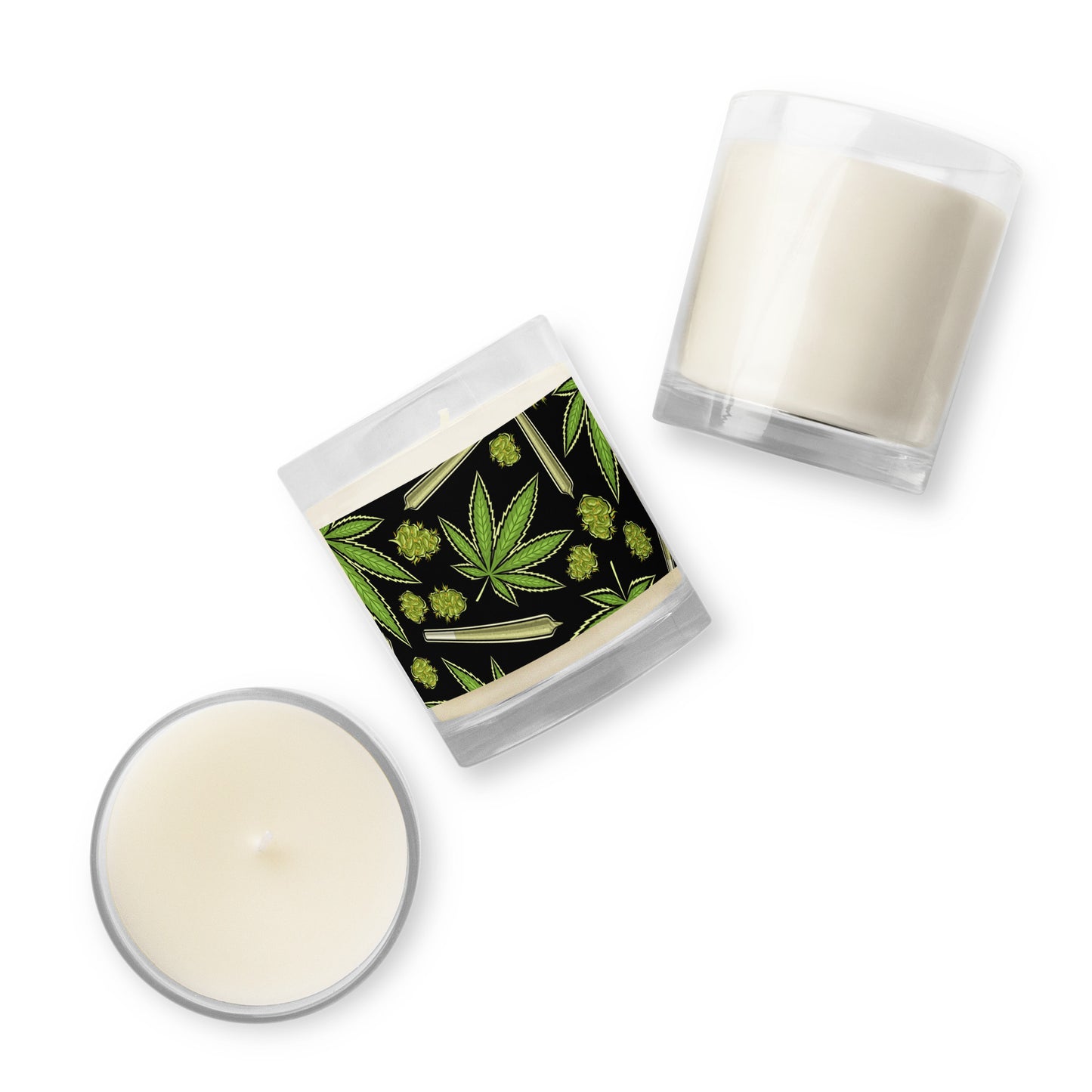 Bud Collection Glass Jar Soy Wax Candle