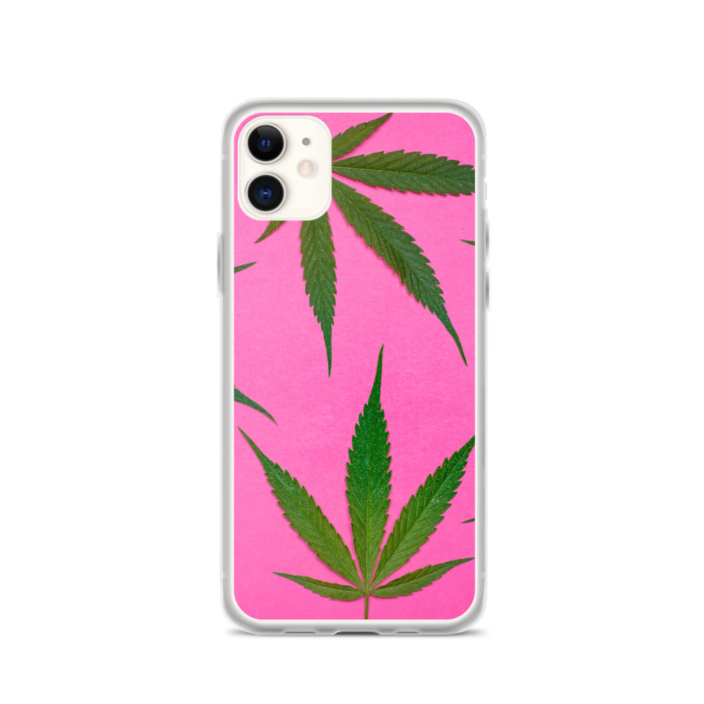 Pink Sativa Collection iPhone Case